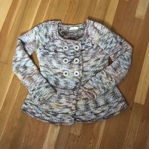 Anthropologie Sleeping on Snow Cardigan Sweater